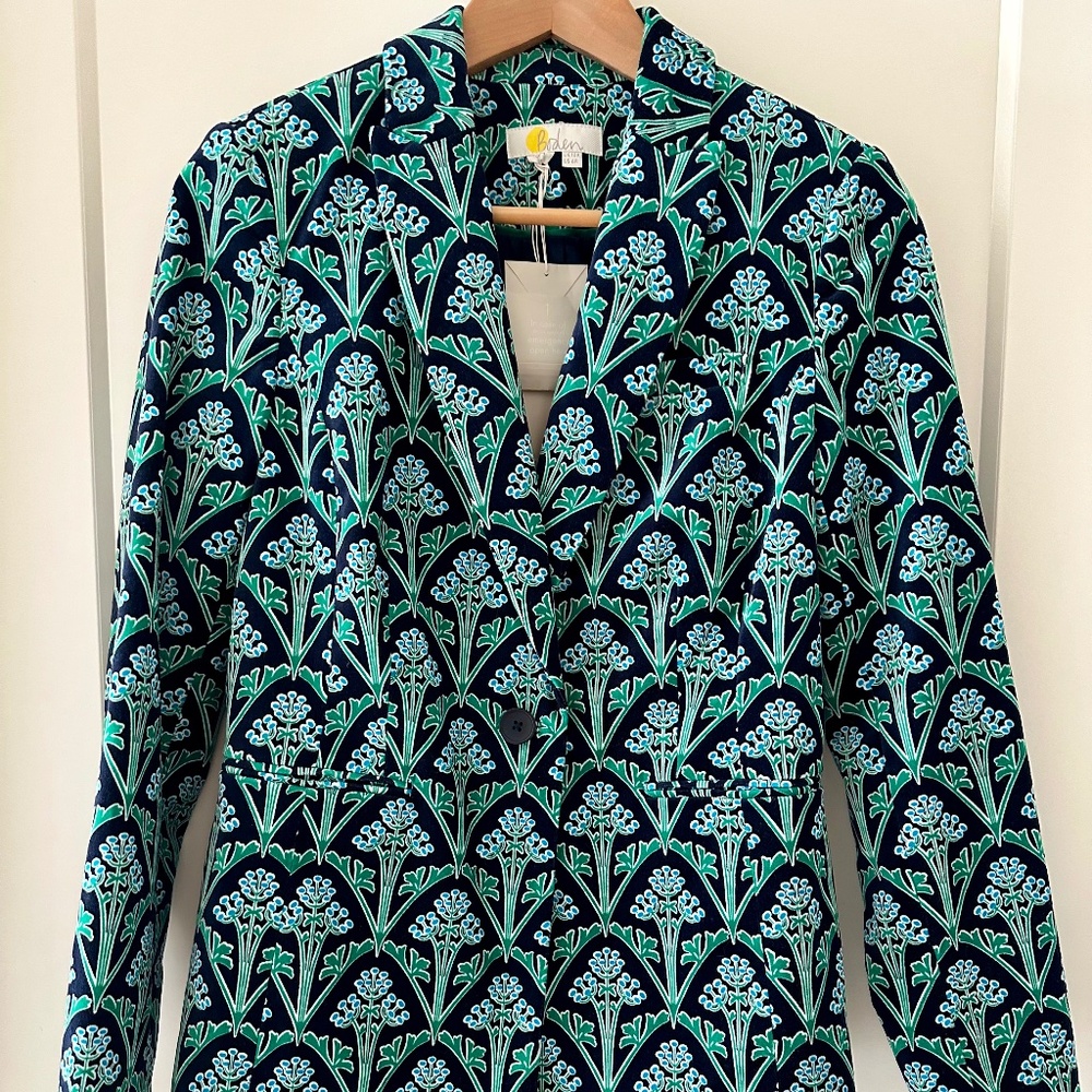 Boden Velvet Blazer